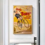 cartel de bicicleta vintage 1