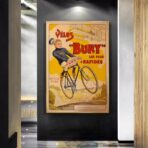 cartel de bicicleta vintage 1