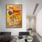 cartel de bicicleta vintage 1