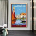 cartel vintage venecia 1
