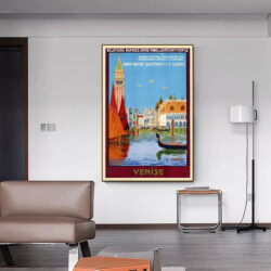 cartel vintage venecia 1