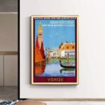 cartel vintage venecia 1