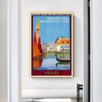 cartel vintage venecia 1