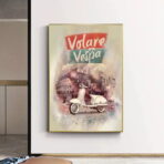 cartel vespa vintage
