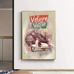 cartel vespa vintage