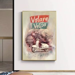 cartel vespa vintage