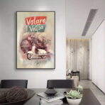 cartel vespa vintage