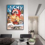 cartel vichy vintage 1