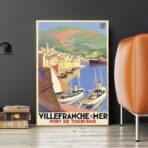 cartel villefranche sur mer