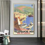 cartel villefranche sur mer