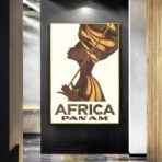 affiche vintage afrique