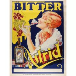 affiche vintage alcool