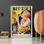 affiche vintage alcool