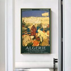 affiche vintage algérie
