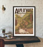 affiche alpe d'huez