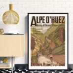affiche alpe d'huez