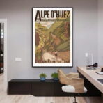 affiche alpe d'huez