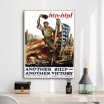 cartel vintage americano