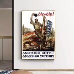 cartel vintage americano