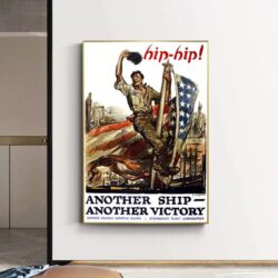 cartel vintage americano