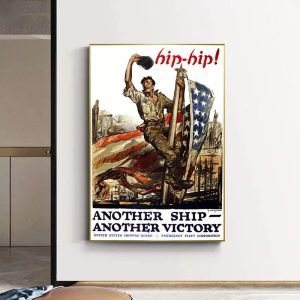 cartel vintage americano