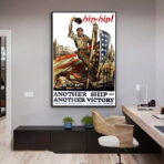 cartel vintage americano