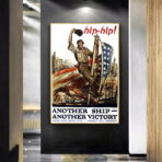 cartel vintage americano