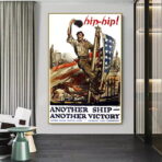 cartel vintage americano