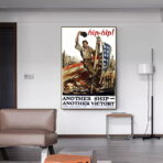 cartel vintage americano
