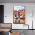 affiche vintage amsterdam