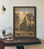 affiche vintage angers
