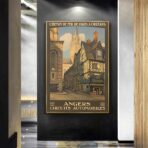 affiche vintage angers