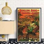 affiche vintage animaux