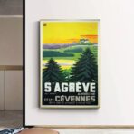 cartel vintage ardeche