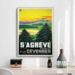 cartel vintage ardeche