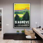 cartel vintage ardeche