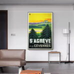 cartel vintage ardeche