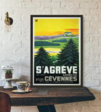 cartel vintage ardeche