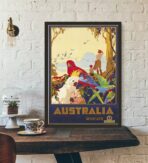 affiche vintage australie
