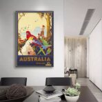 affiche vintage australie