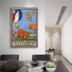 affiche vintage aviation