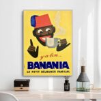 affiche vintage banania
