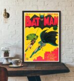 affiche vintage batman