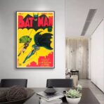 affiche vintage batman