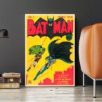 affiche vintage batman