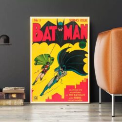 affiche vintage batman