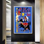 affiche vintage bayonne