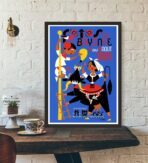 affiche vintage bayonne