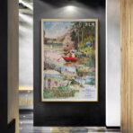affiche vintage besançon