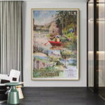 affiche vintage besançon